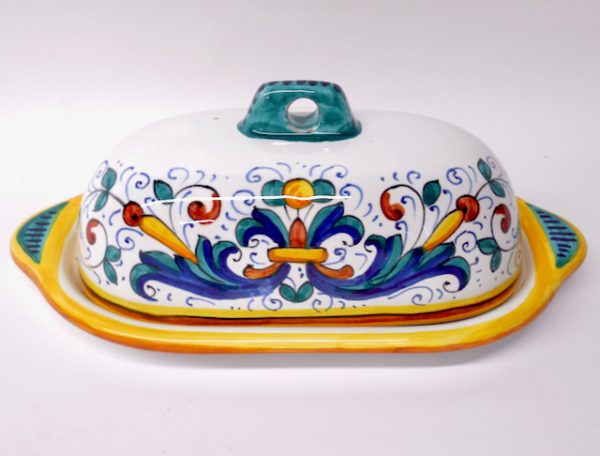 Ricco Deruta Butter Dish